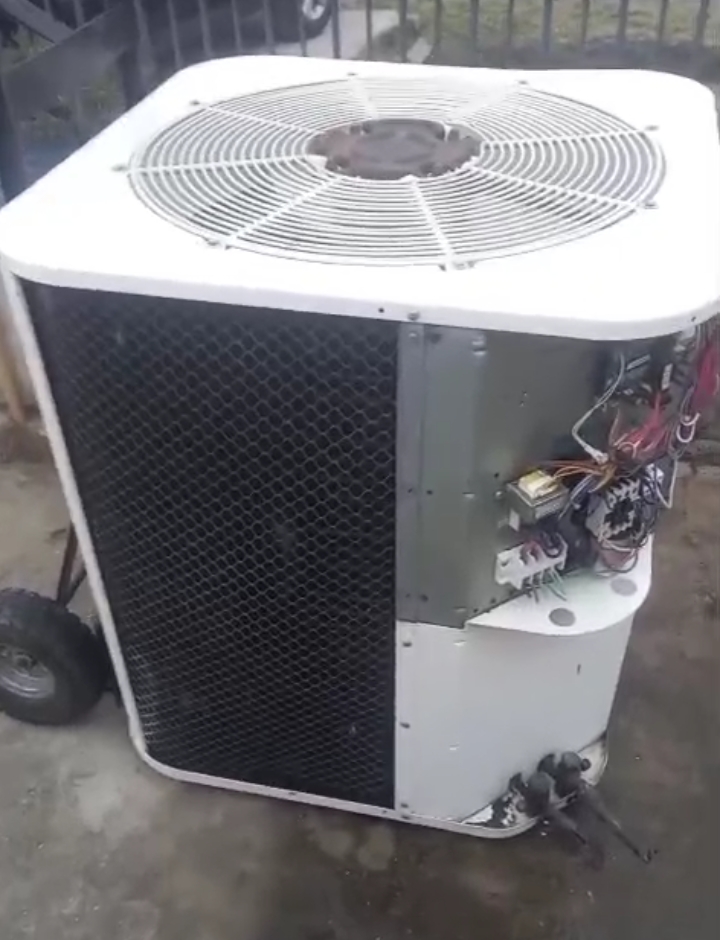 Limpieza de aire acondicionado piso